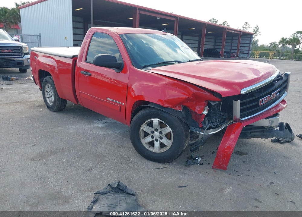 2008 GMC SIERRA 1500 SLE1 VIN: 1GTEC14J28Z124204
