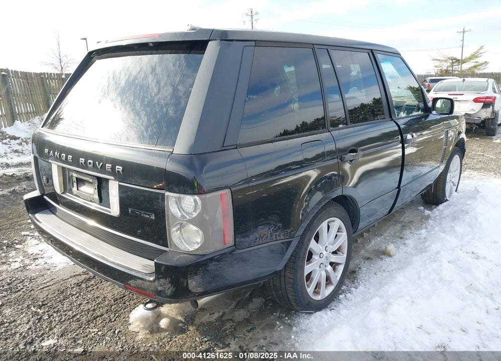 2007 LAND ROVER RANGE ROVER SUPERCHARGED VIN: SALMF13437A245991