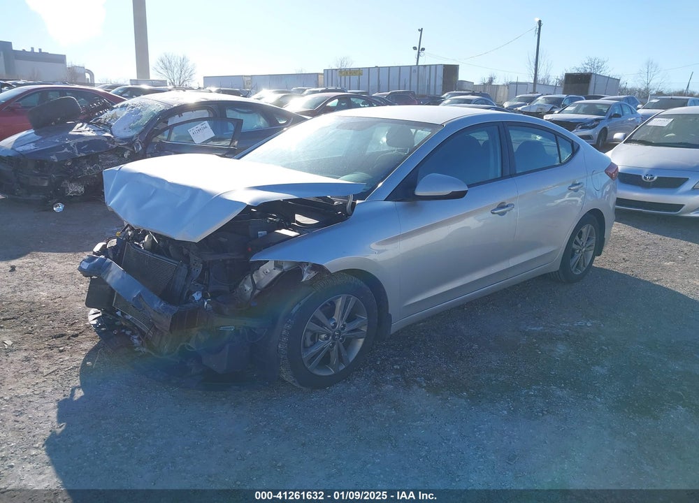 2018 HYUNDAI ELANTRA VIN: 5NPD84LF2JH371974