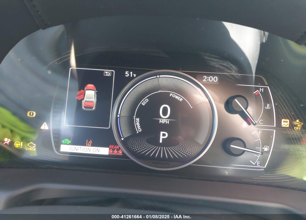 2019 LEXUS ES 300H ULTRA LUXURY VIN: 58AB21B17KU002911