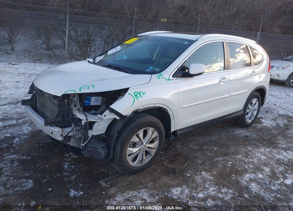 2014 HONDA CR-V EX-L VIN: 5J6RM4H75EL053443