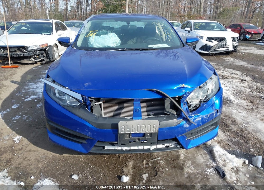 2017 HONDA CIVIC VIN: 19XFC2F50HE201996