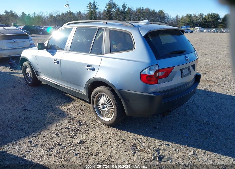 2005 BMW X3 3.0I VIN: WBXPA93435WD23032