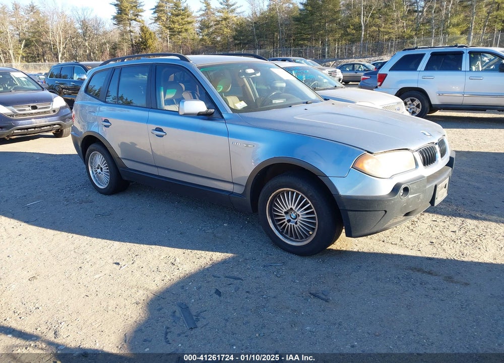 2005 BMW X3 3.0I VIN: WBXPA93435WD23032