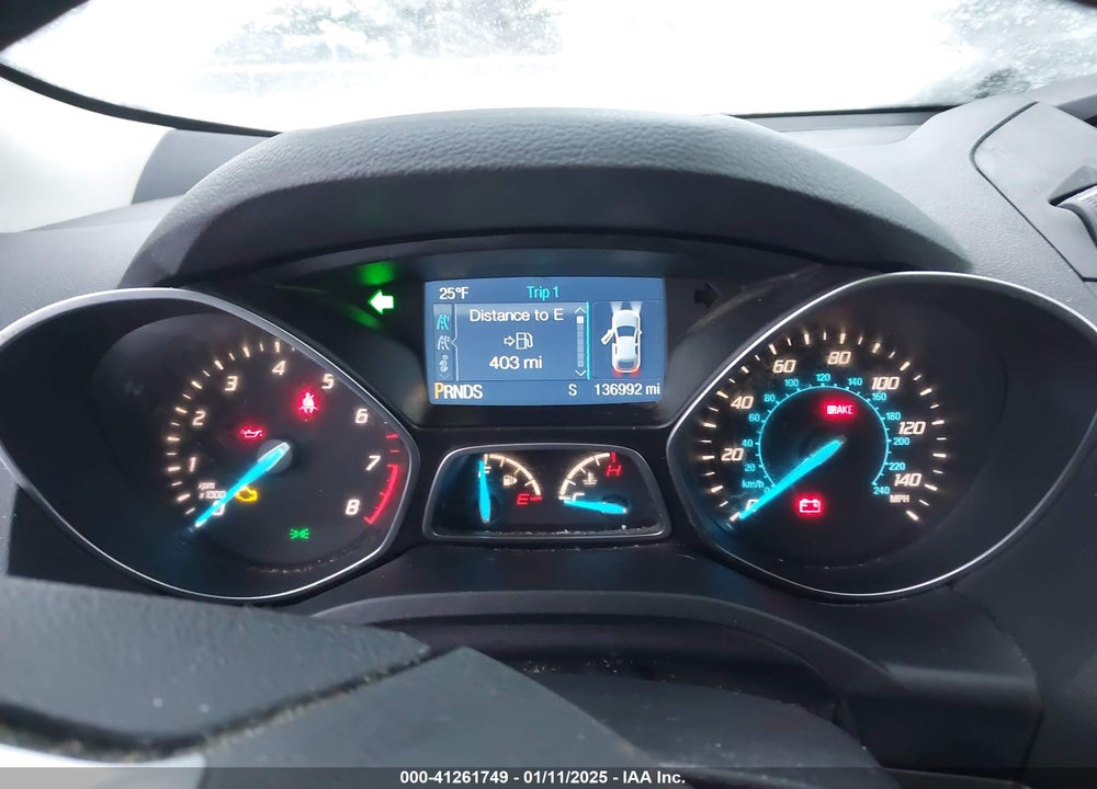 2015 FORD ESCAPE S VIN: 1FMCU0F71FUC82913