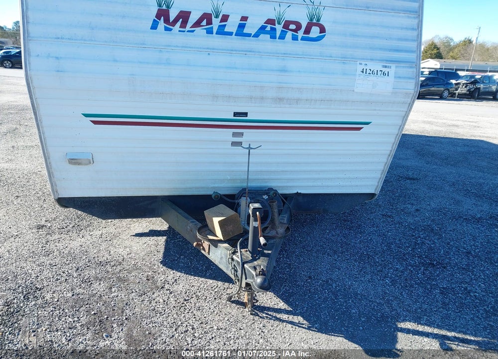 2001 MALLARD 27H VIN: 1EF1H272412898461