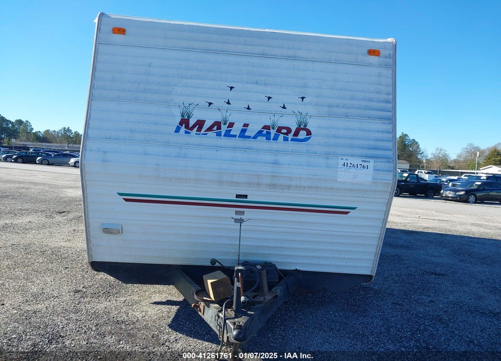 2001 MALLARD 27H VIN: 1EF1H272412898461