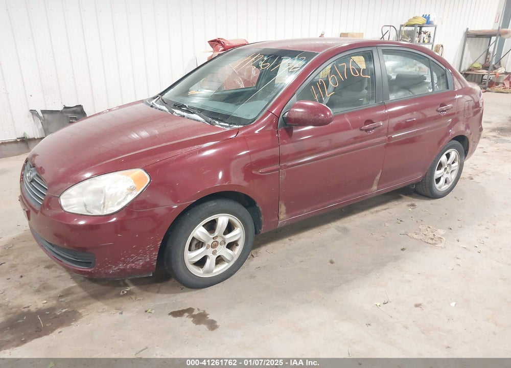 2006 HYUNDAI ACCENT GLS VIN: KMHCN46C56U042622