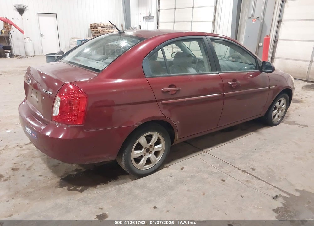 2006 HYUNDAI ACCENT GLS VIN: KMHCN46C56U042622