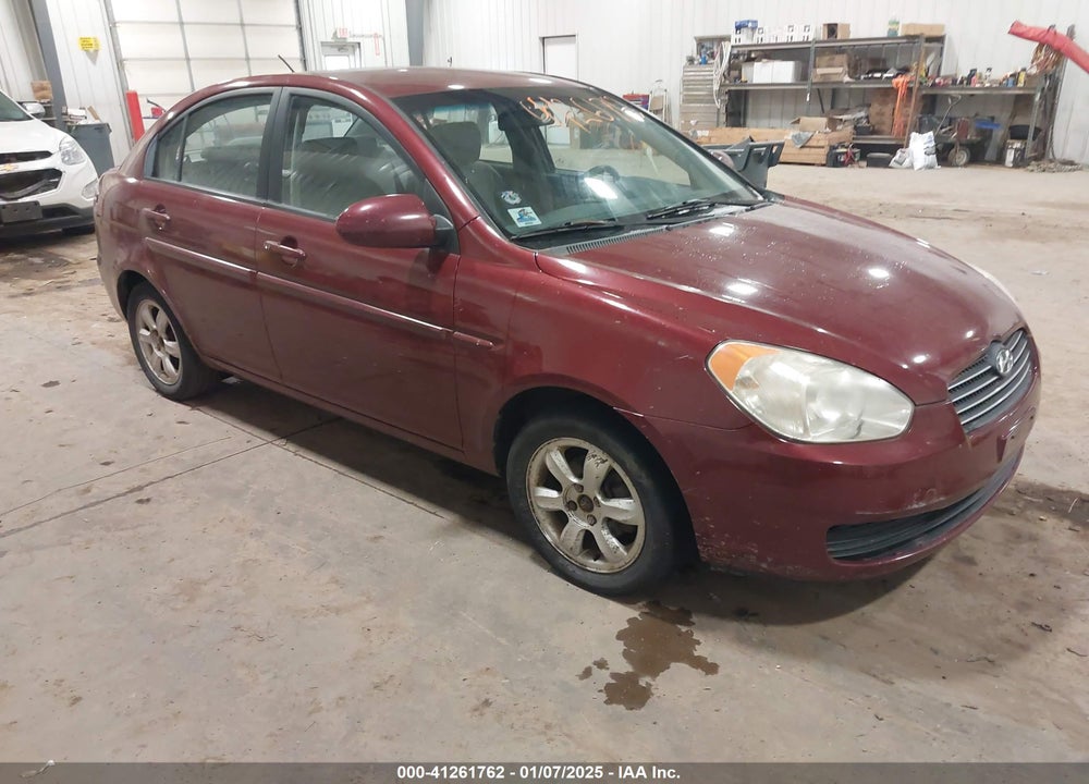 2006 HYUNDAI ACCENT GLS VIN: KMHCN46C56U042622