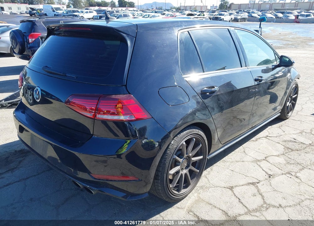 2019 VOLKSWAGEN GOLF R 2.0T W/DCC NAVIGATION VIN: WVWWA7AU7KW143898