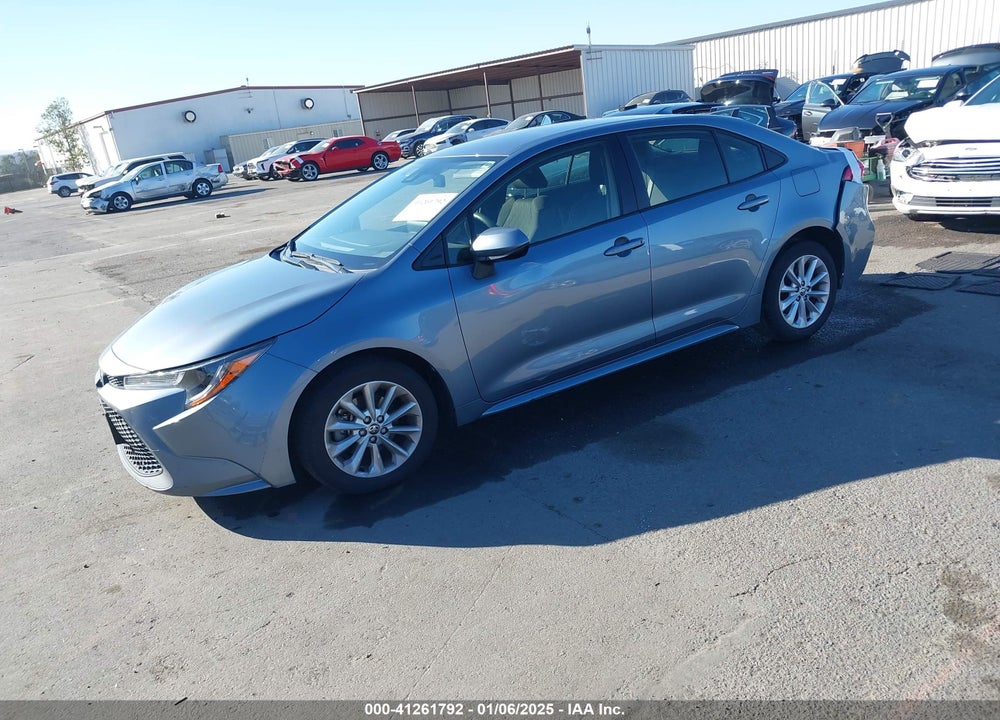 2020 TOYOTA COROLLA LE VIN: JTDVPRAE9LJ075066