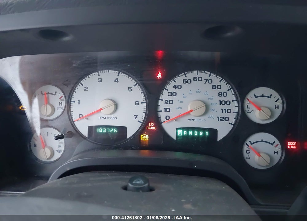 2005 DODGE RAM 1500 ST VIN: 1D7HA16DX5J651322