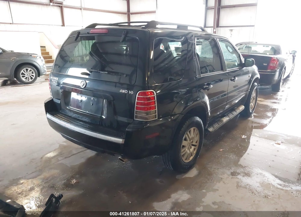 2006 MERCURY MARINER LUXURY/PREMIER VIN: 4M2YU57116KJ18200