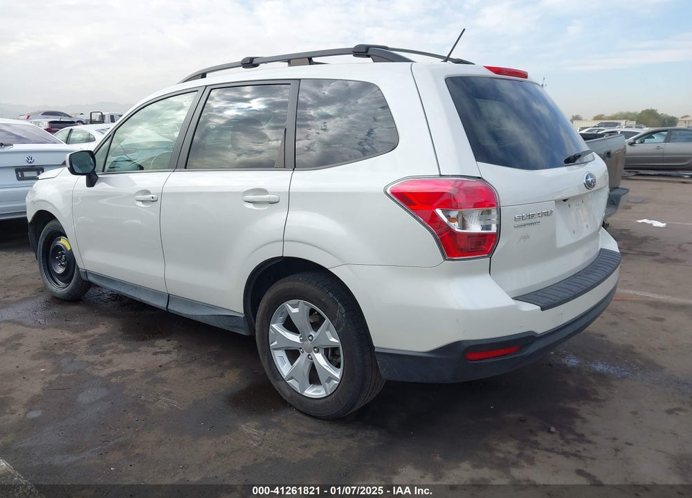 2015 SUBARU FORESTER 2.5I PREMIUM VIN: JF2SJAGC6FH813740