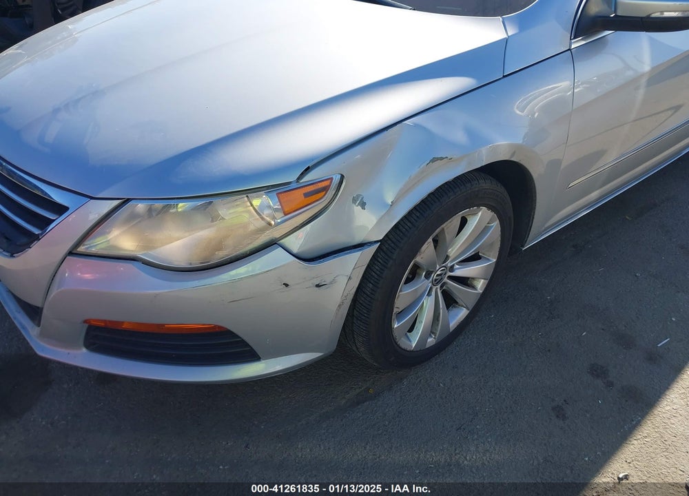 2011 VOLKSWAGEN CC SPORT VIN: WVWMN7AN0BE727537