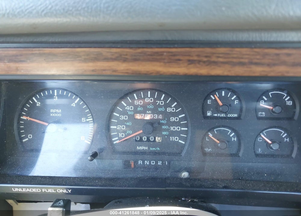 1994 DODGE DAKOTA VIN: 1B7FL26X6RS605532