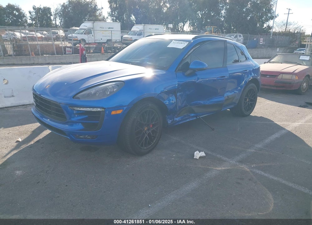 2017 PORSCHE MACAN GTS VIN: WP1AG2A57HLB52713