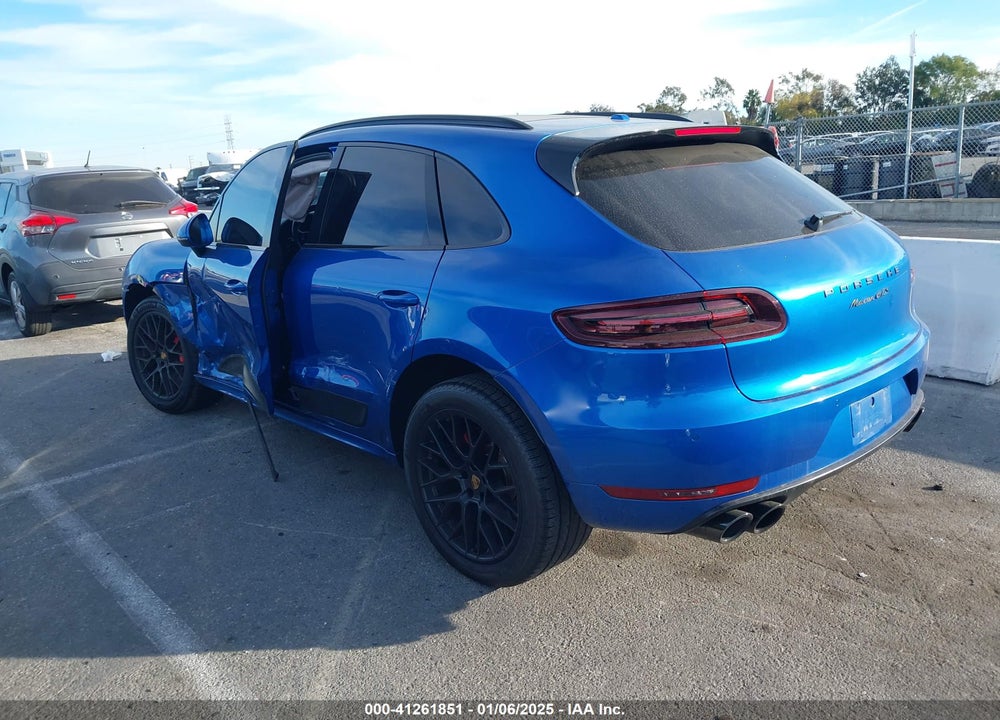 2017 PORSCHE MACAN GTS VIN: WP1AG2A57HLB52713