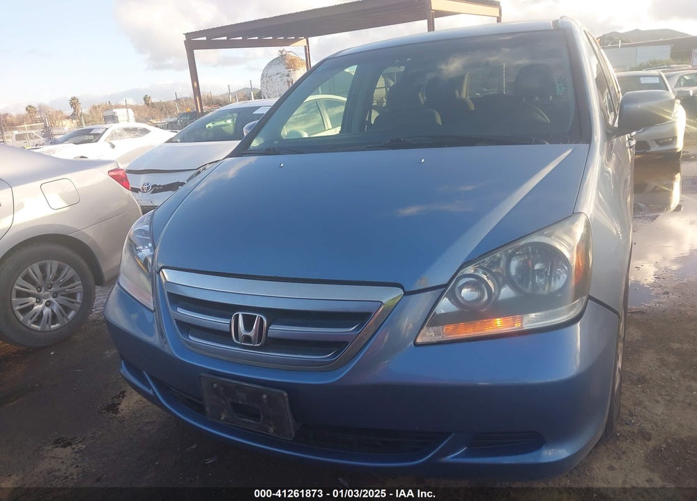 2006 HONDA ODYSSEY EX VIN: 5FNRL38476B009375
