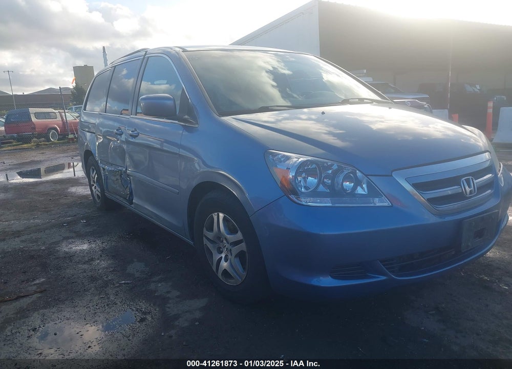2006 HONDA ODYSSEY EX VIN: 5FNRL38476B009375