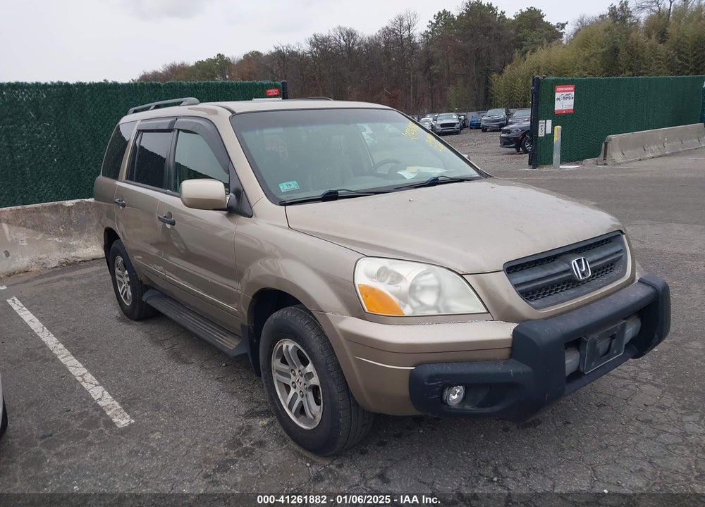 2005 HONDA PILOT EX-L VIN: 2HKYF18665H524232