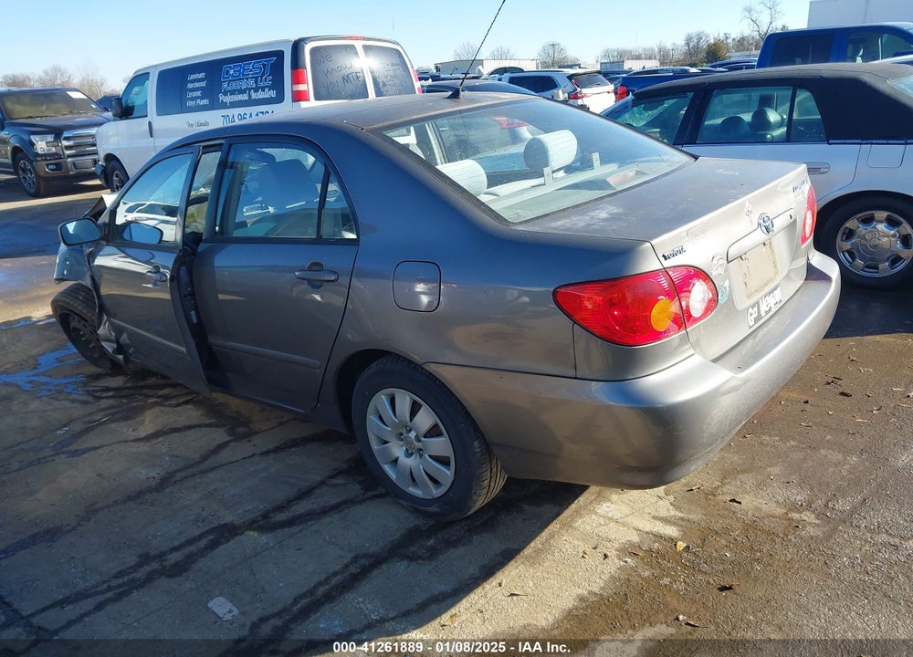 2003 TOYOTA COROLLA LE VIN: 2T1BR38E23C132882