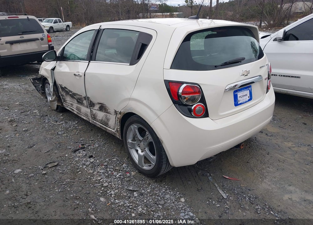 2013 CHEVROLET SONIC VIN: 1G1JE6SBXD4241384