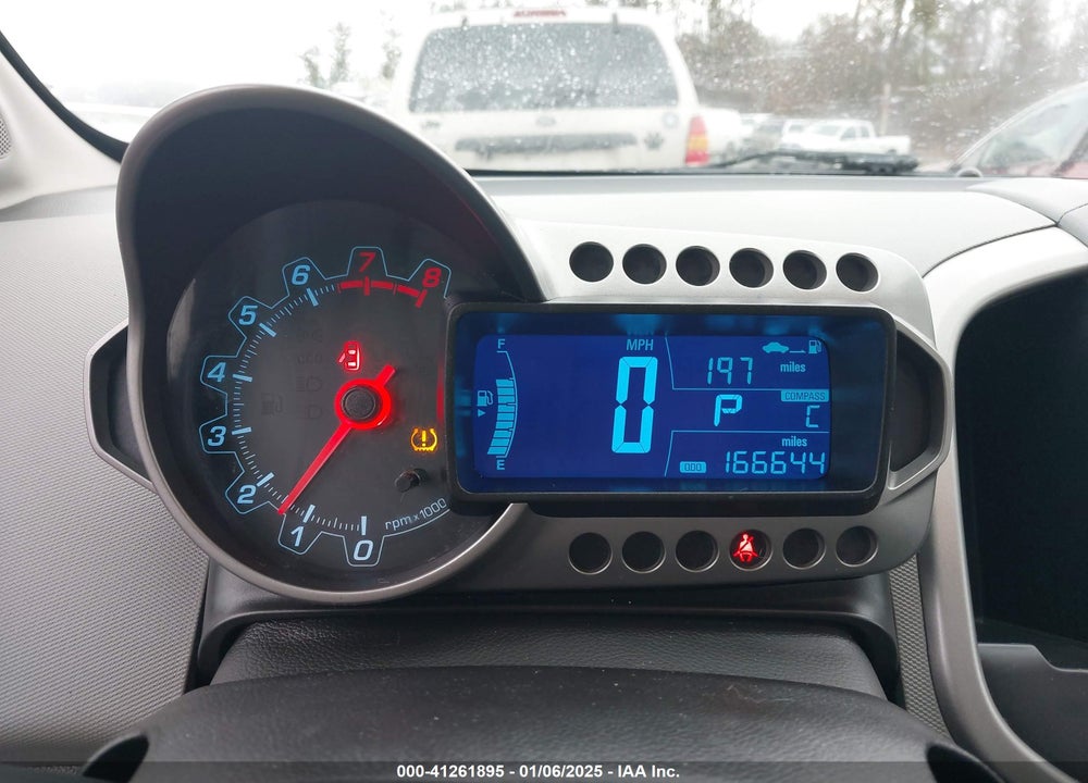 2013 CHEVROLET SONIC VIN: 1G1JE6SBXD4241384