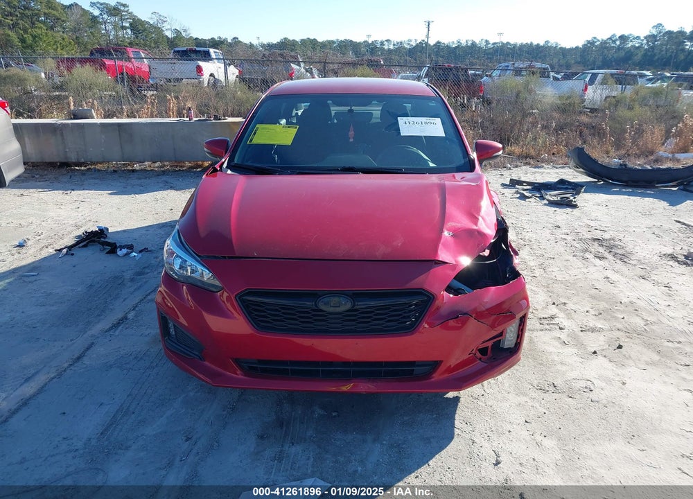 2019 SUBARU IMPREZA VIN: 4S3GKAJ62K3611781
