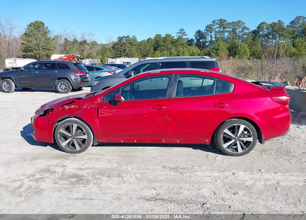 2019 SUBARU IMPREZA VIN: 4S3GKAJ62K3611781