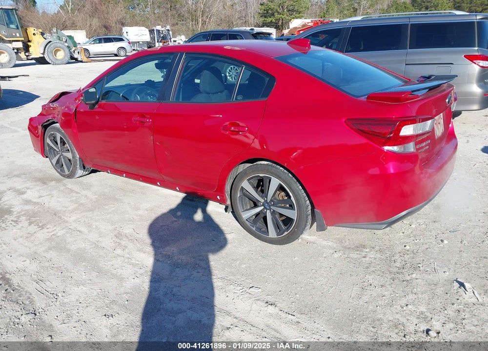 2019 SUBARU IMPREZA VIN: 4S3GKAJ62K3611781