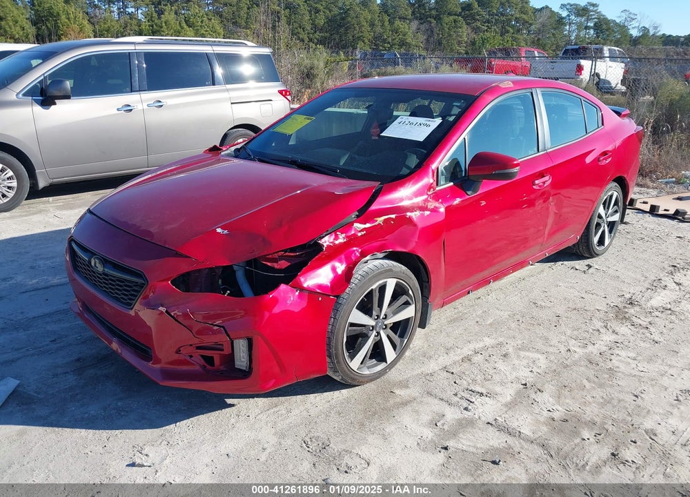 2019 SUBARU IMPREZA VIN: 4S3GKAJ62K3611781