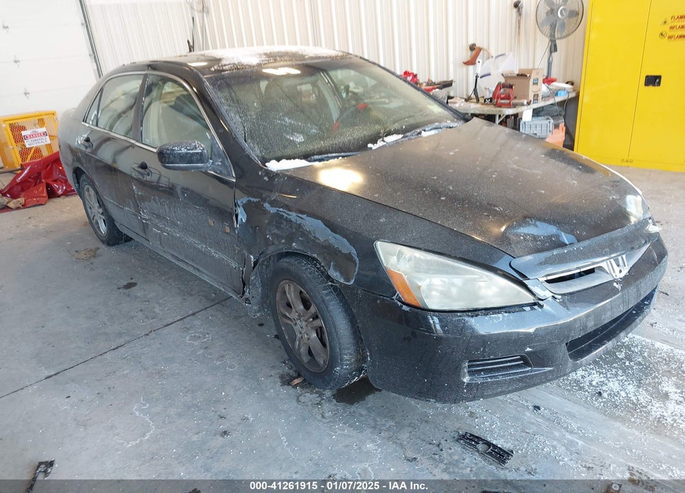 2007 HONDA ACCORD 2.4 SE VIN: 1HGCM56367A227585