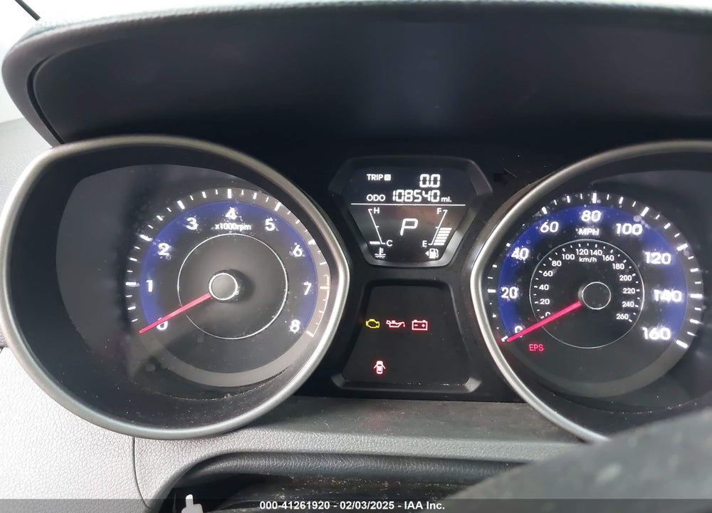 2013 HYUNDAI ELANTRA VIN: 5NPDH4AE6DH391336