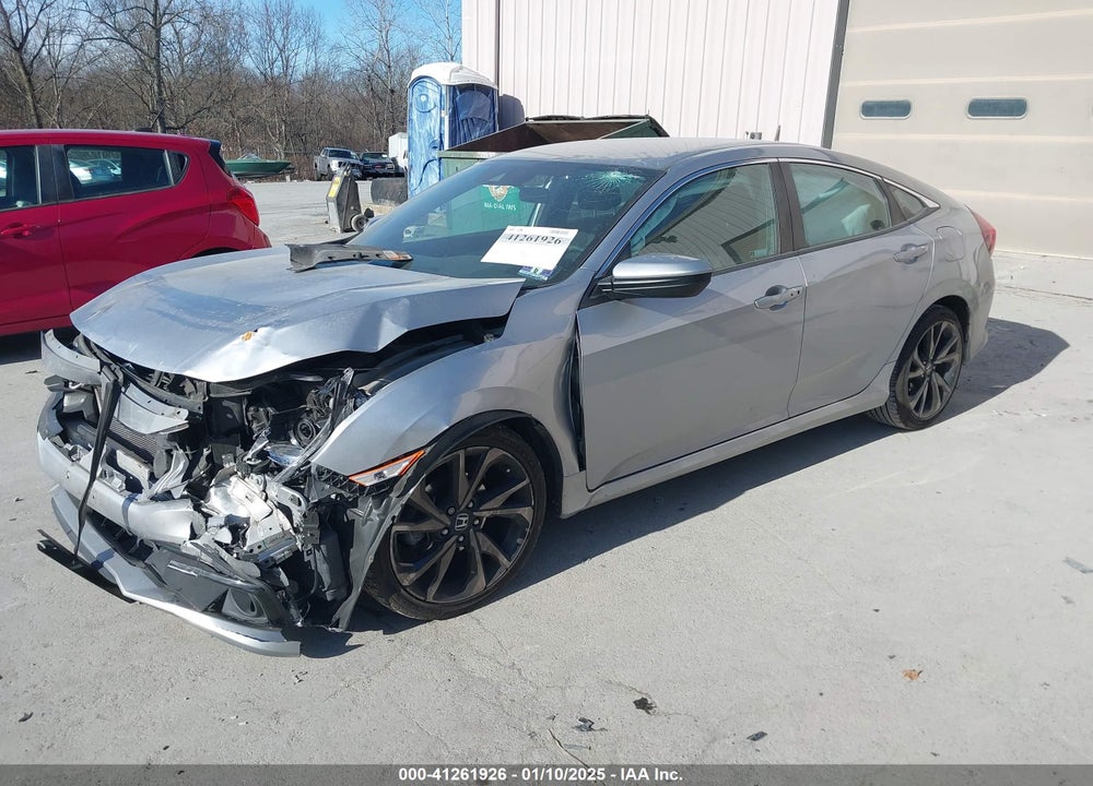 2019 HONDA CIVIC SPORT VIN: 2HGFC2F80KH537963