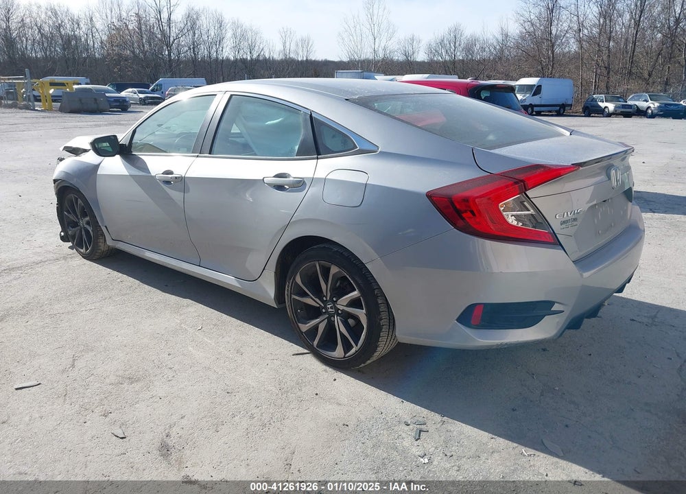 2019 HONDA CIVIC SPORT VIN: 2HGFC2F80KH537963