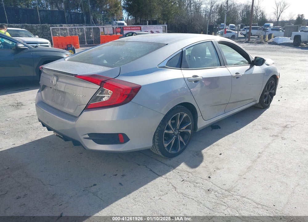 2019 HONDA CIVIC SPORT VIN: 2HGFC2F80KH537963