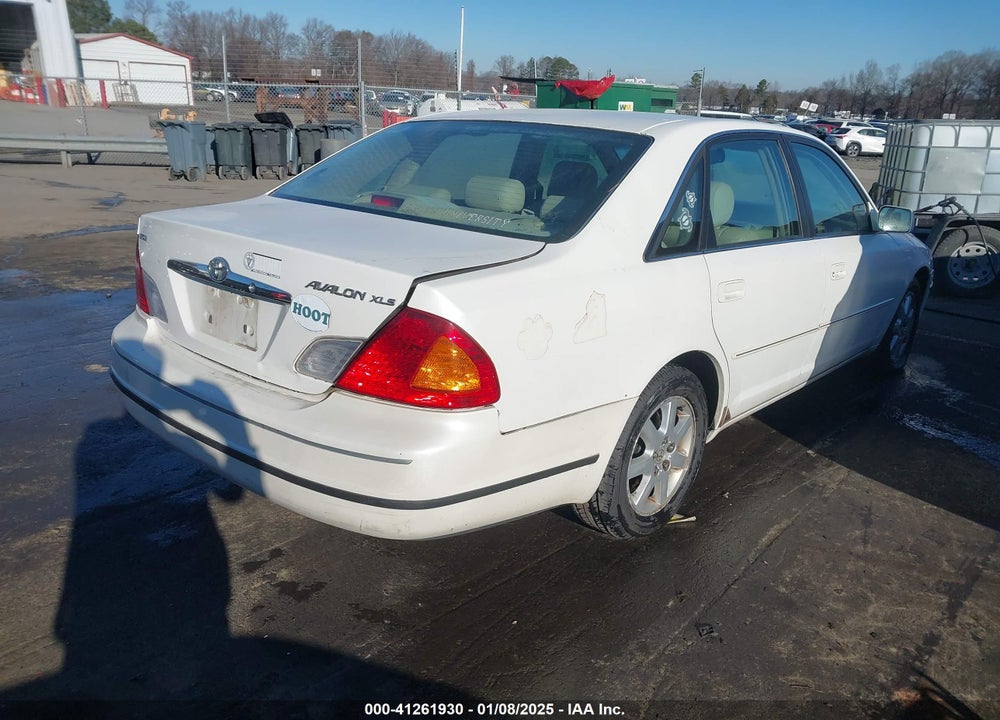 2001 TOYOTA AVALON XLS VIN: 4T1BF28B61U187808