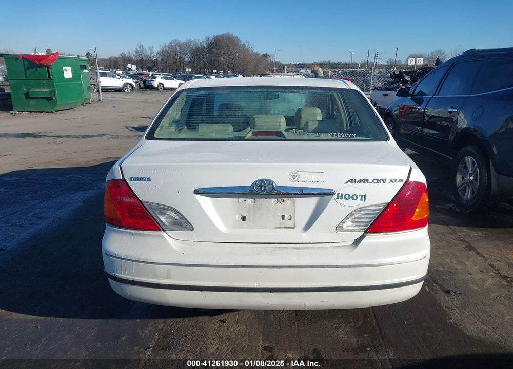 2001 TOYOTA AVALON XLS VIN: 4T1BF28B61U187808