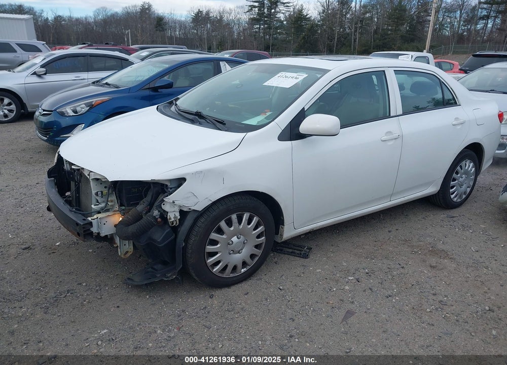 2010 TOYOTA COROLLA LE VIN: 2T1BU4EE6AC339345