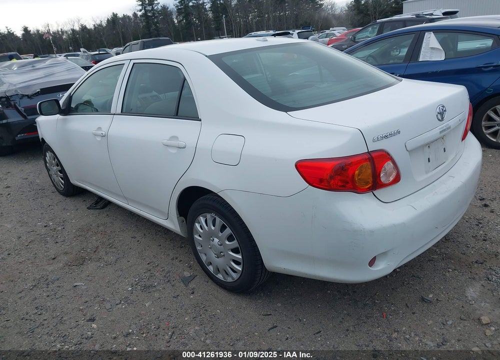 2010 TOYOTA COROLLA LE VIN: 2T1BU4EE6AC339345