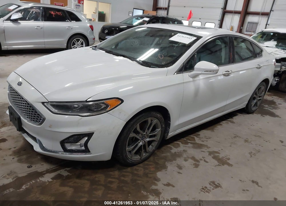 2020 FORD FUSION HYBRID TITANIUM VIN: 3FA6P0RU0LR203881