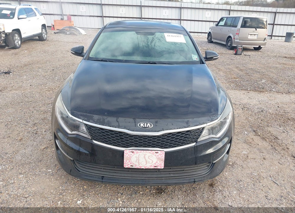 2016 KIA OPTIMA VIN: 5XXGT4L38GG109639