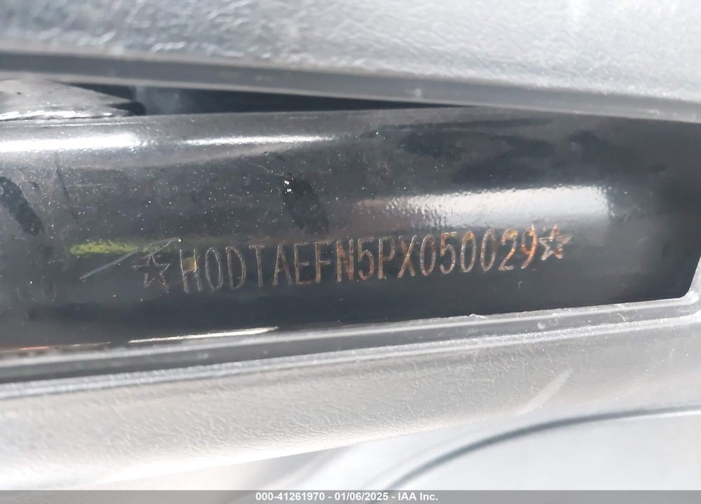2023 TAIZHOU MC VIN: H0DTAEFN5PX050029