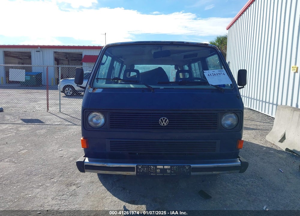 1984 VOLKSWAGEN VANAGON BUS VIN: WV2YB0253EH093497