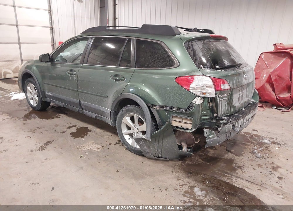 2013 SUBARU OUTBACK 2.5I LIMITED VIN: 4S4BRCKC2D3307242