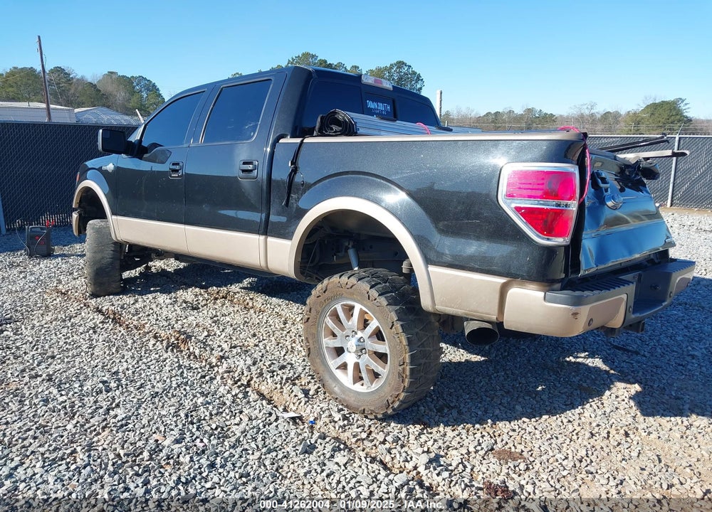 2013 FORD F-150 KING RANCH VIN: 1FTFW1CF8DKE90633