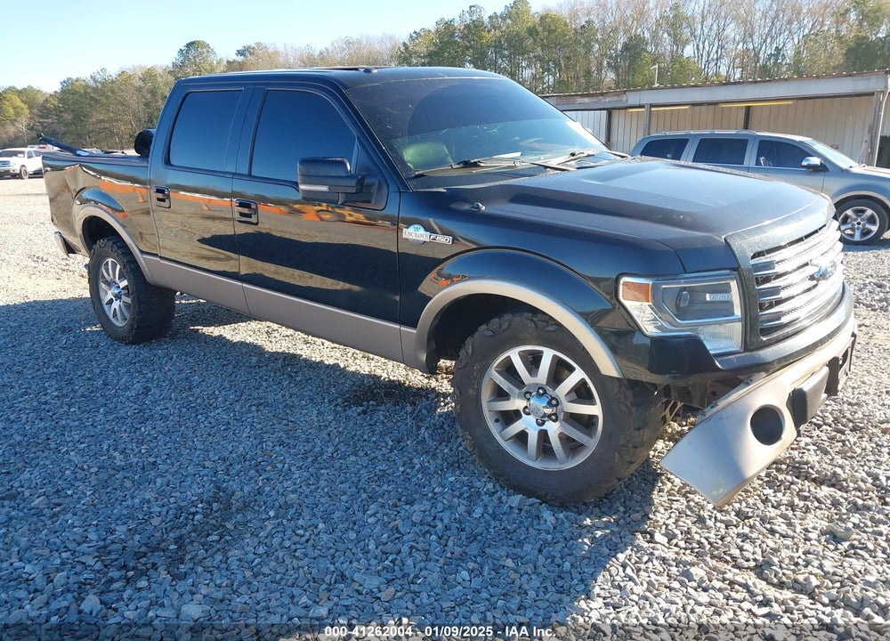 2013 FORD F-150 KING RANCH VIN: 1FTFW1CF8DKE90633