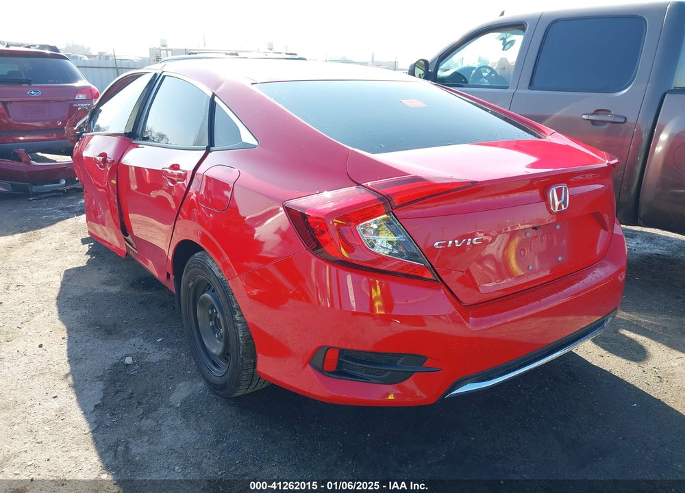 2021 HONDA CIVIC VIN: 2HGFC2F6XMH534926